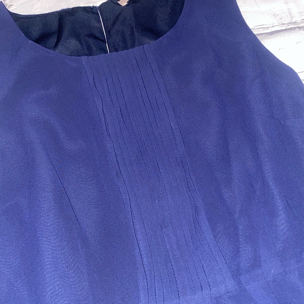 Forever 21 Dark Navy Knee-Length Dress